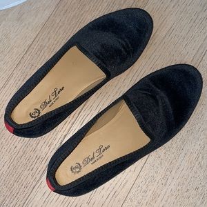 Gently Worn Men’s Del Toro Black Suede Loafers Size 7